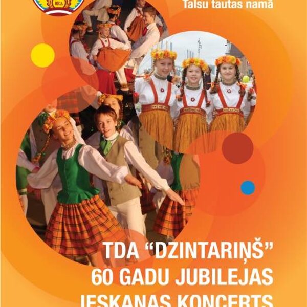 TDA Dzintariņš 60 gadu jubilejas ieskaņas koncerts Talsos